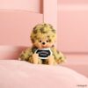 1-570.jpg Monchhichi COLORS Keychain Leopard Print Plush Doll Bag Charm Sekiguchi Japan