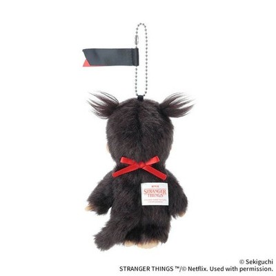 1-576.jpg Monchhichi x Stranger Things Keychain Bib Plush Doll Bag Charm Sekiguchi Japan
